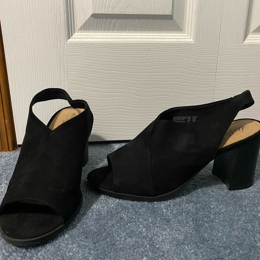 Black heels